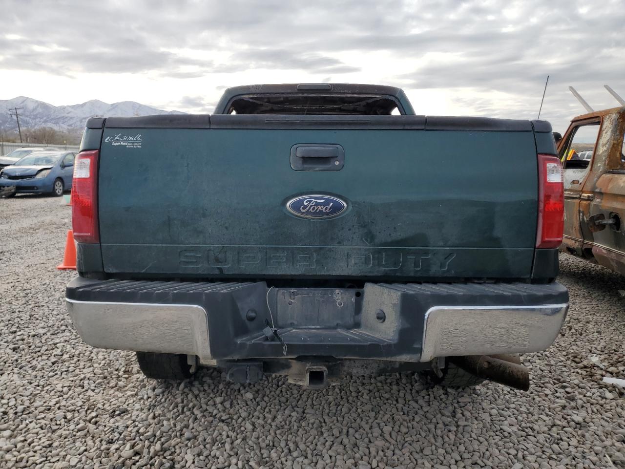 2010 Ford F350 VIN 1FTWW3BR6AEB31542 Copart auction photo, burn damage thumbnail 6