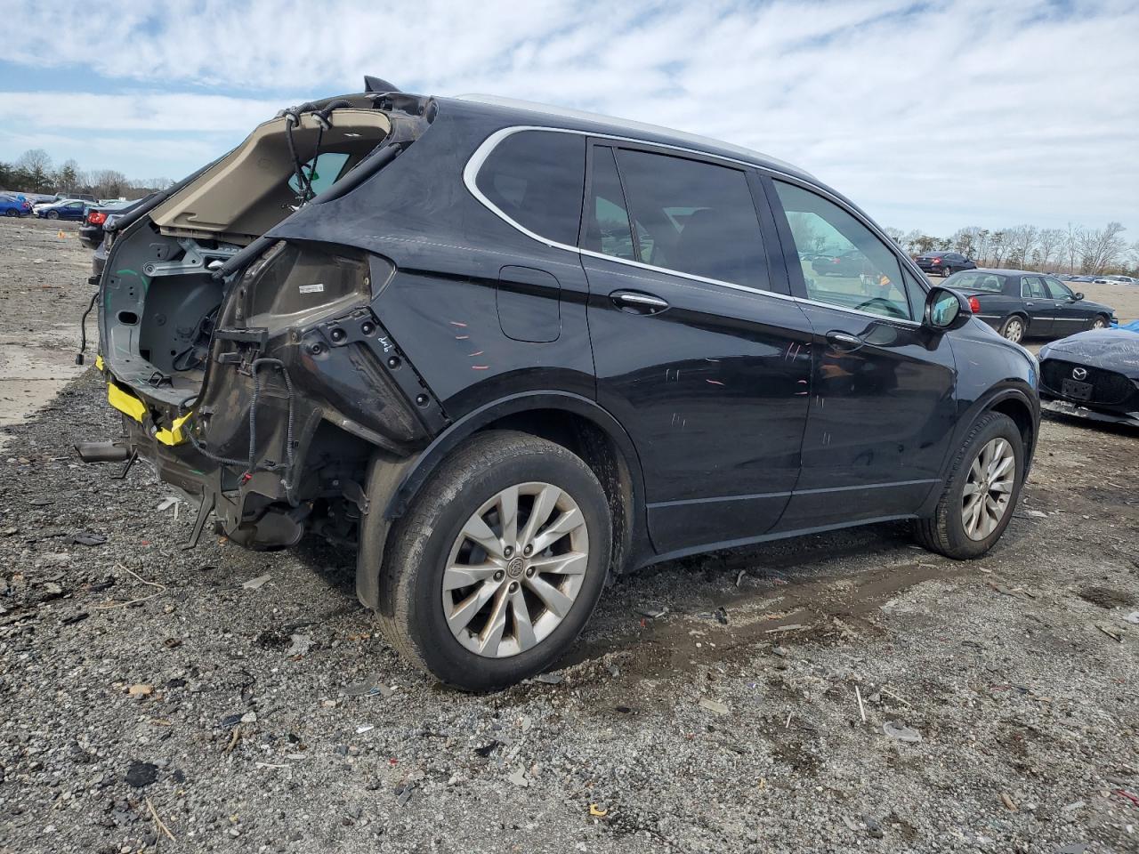 2017 Buick Envision VIN LRBFXBSAXHD062483 Copart auction photo, rear end / minor dent/scratches damage thumbnail 3