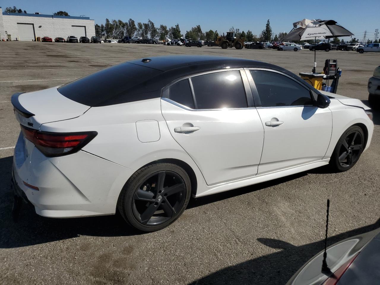 2022 Nissan Sentra VIN 3N1AB8DV9NY287907 Copart auction photo, rear end / front end damage thumbnail 3