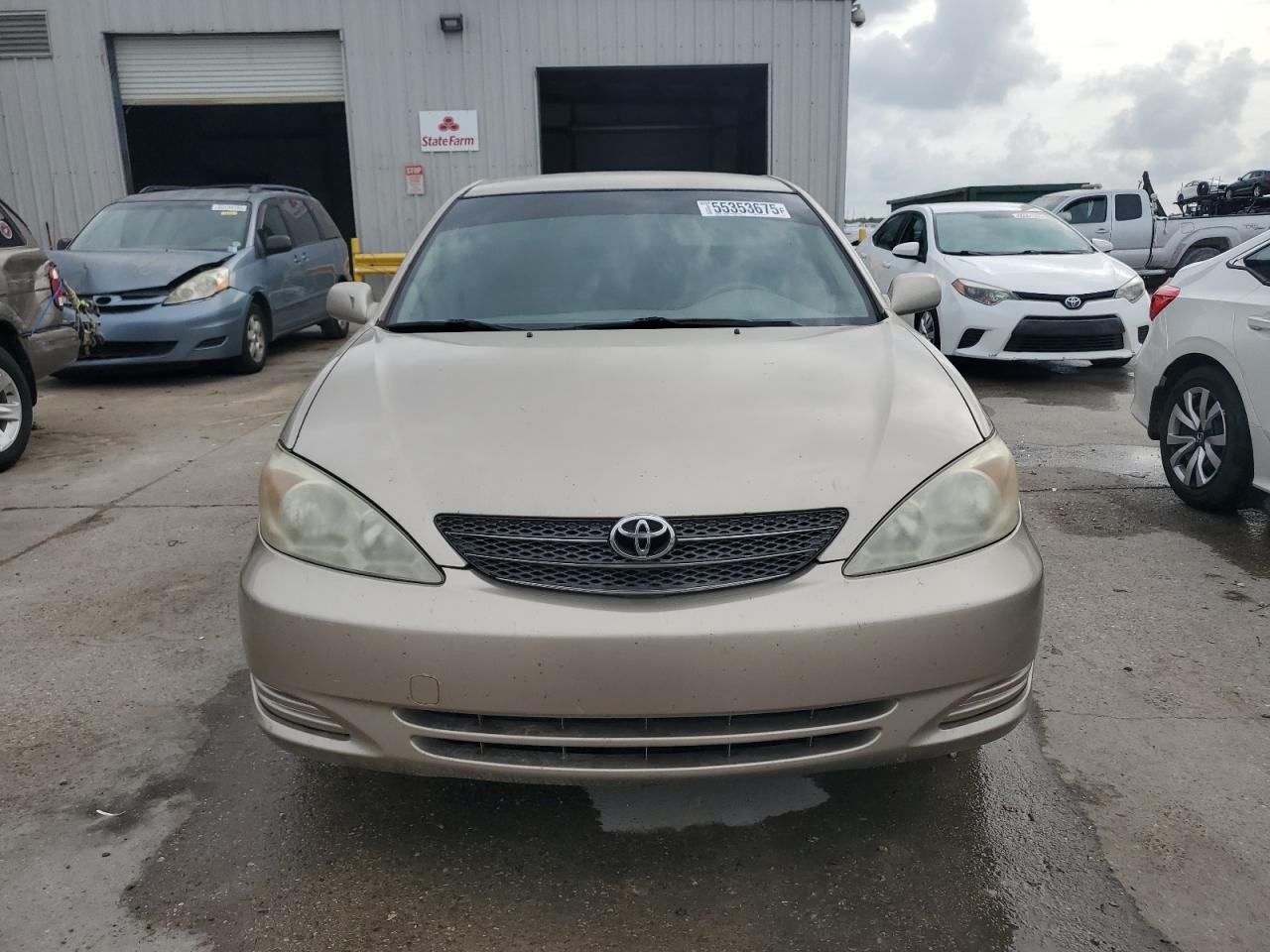 2002 Toyota Camry VIN JTDBE32K020032654 Copart auction photo, rear end damage thumbnail 5