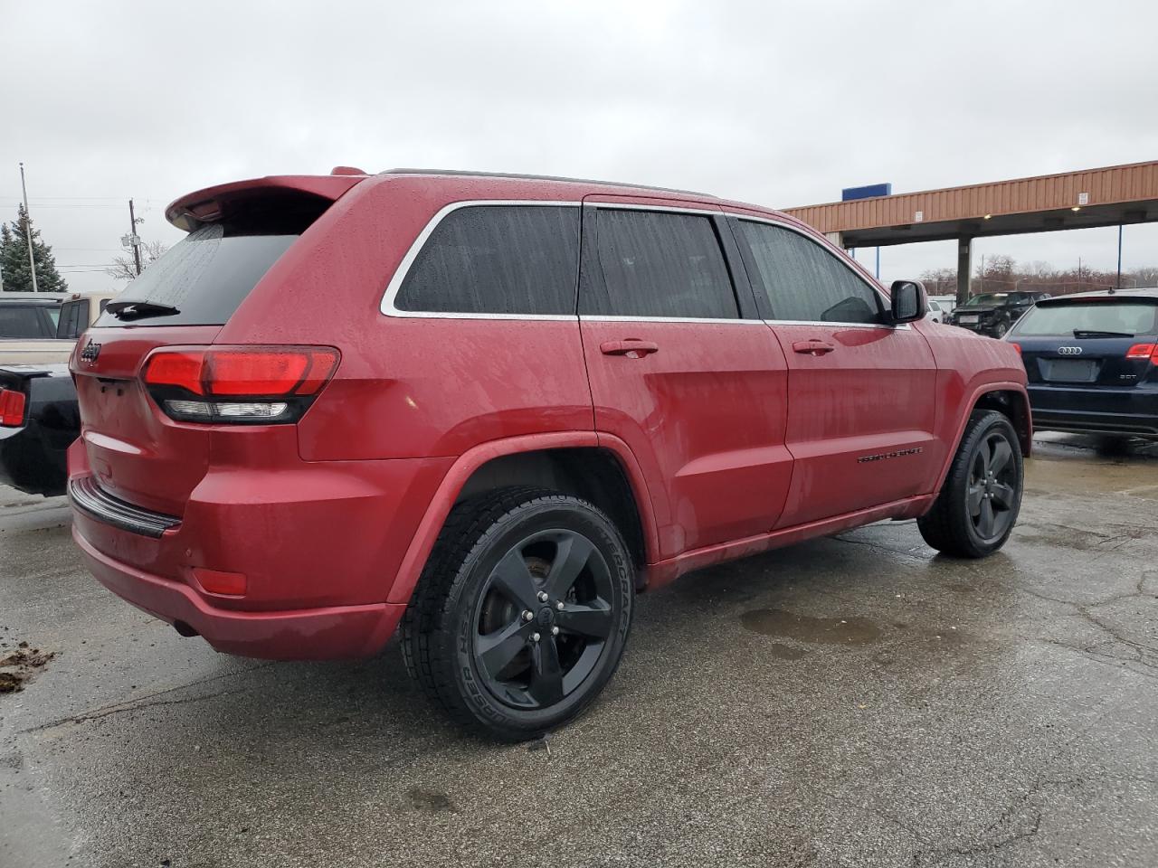 2015 Jeep Grand Cherokee VIN 1C4RJFAG7FC130139 Copart auction photo, front end damage thumbnail 3