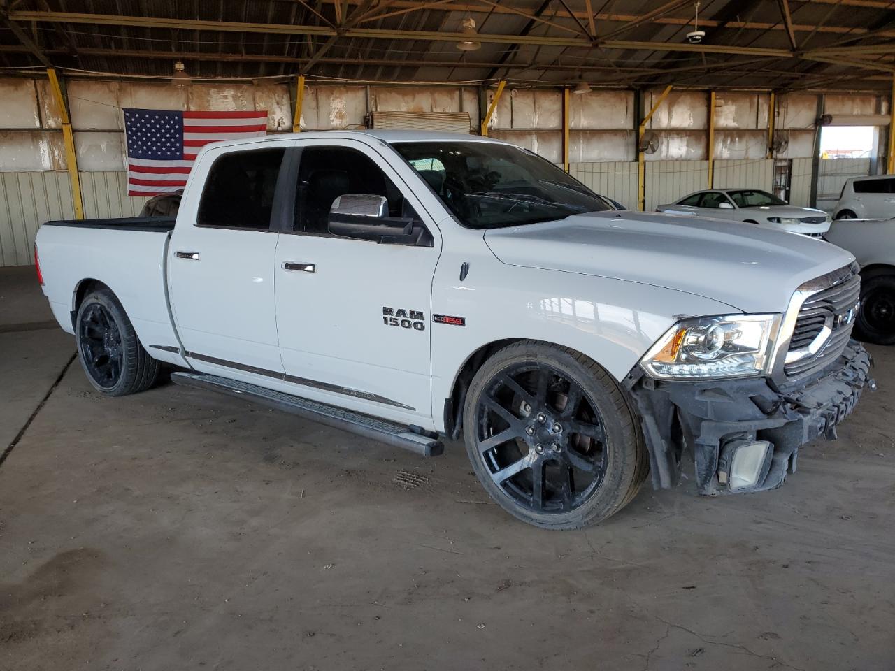2017 RAM 1500 VIN 1C6RR7WMXHS531312 Copart auction photo, front end / rear end damage thumbnail 4