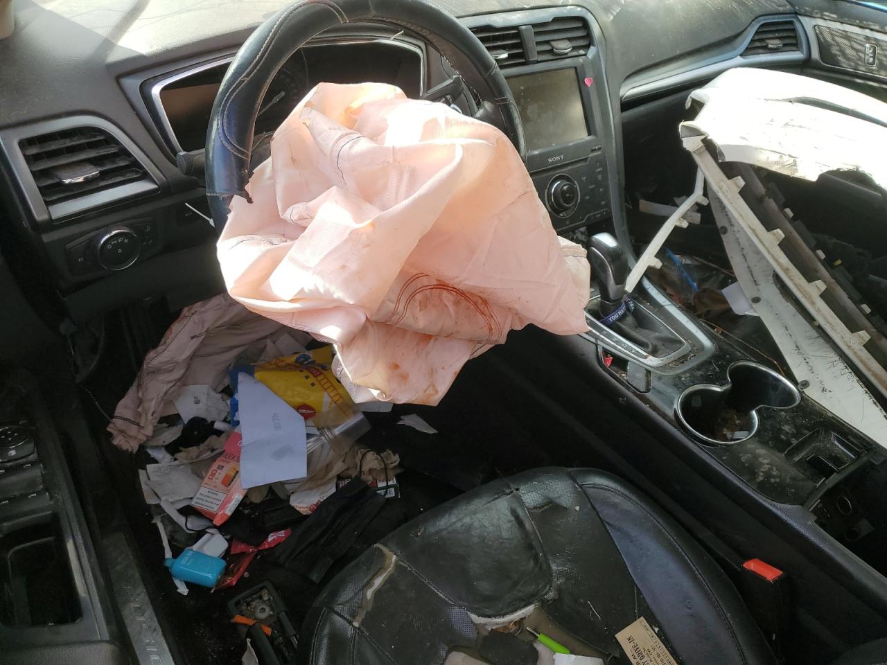 2014 Ford Fusion VIN 3FA6P0K95ER214268 Copart auction photo, front end damage thumbnail 8
