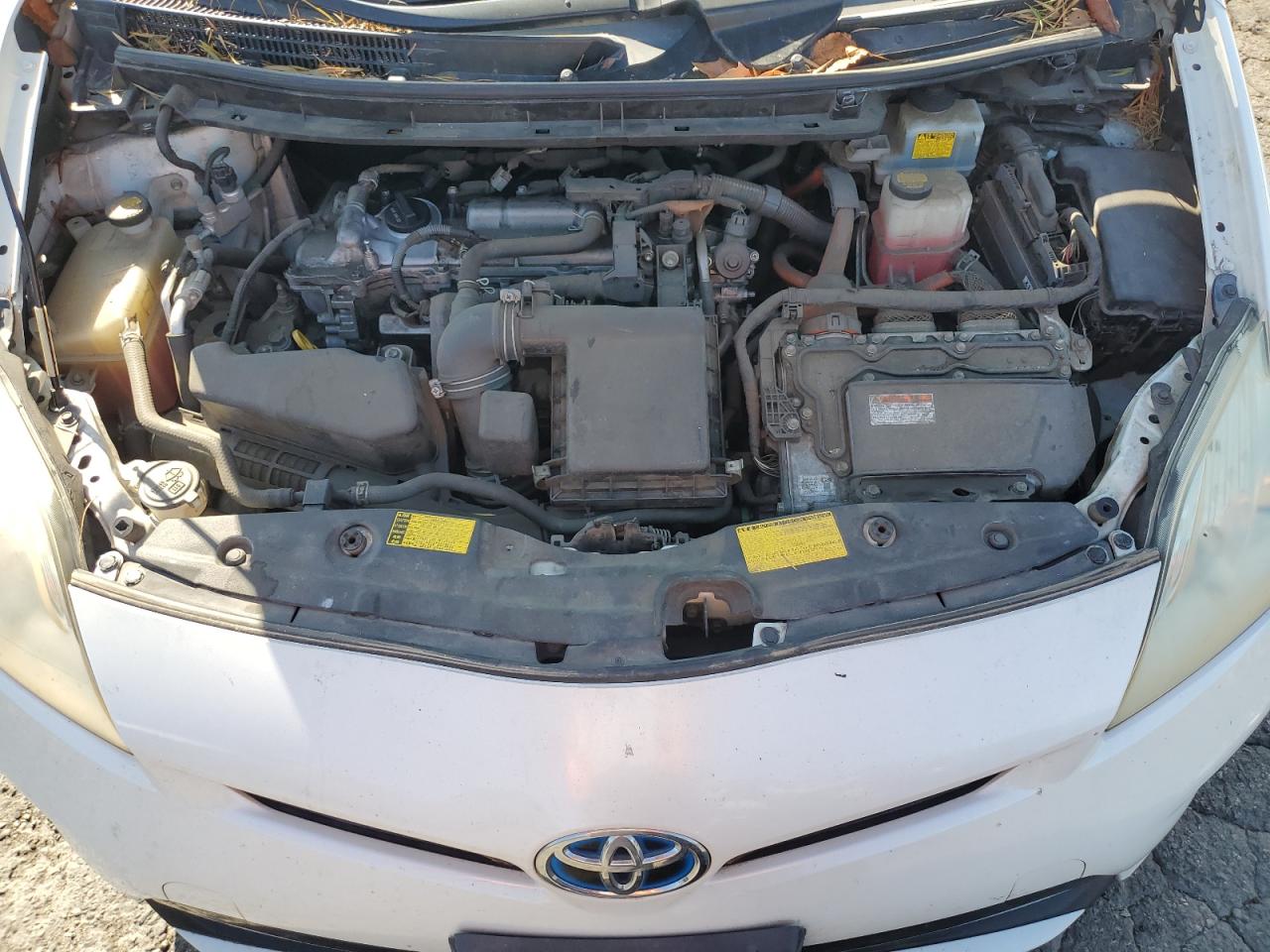 2013 Toyota Prius VIN JTDKN3DU5D5596286 Copart auction photo, minor dent/scratches damage thumbnail 11