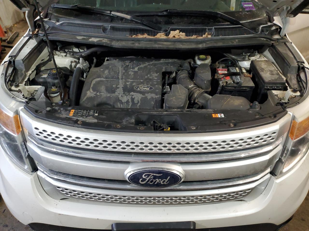 2015 Ford Explorer VIN 1FM5K8D8XFGB21208 Copart auction photo, side / front end damage thumbnail 12