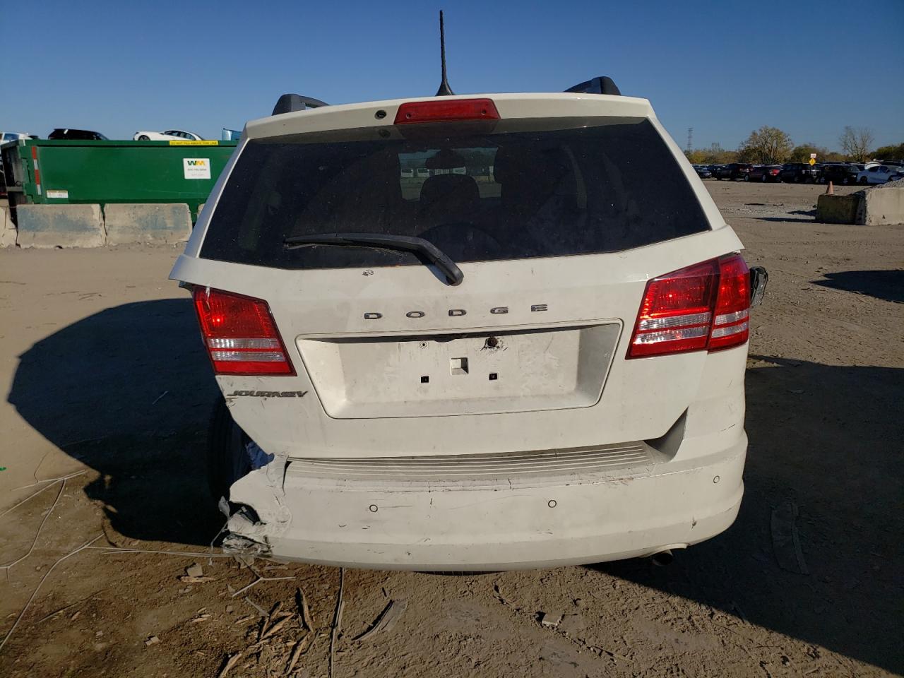 2020 Dodge Journey VIN 3C4PDCAB5LT265380 Copart auction photo, rear end damage thumbnail 6