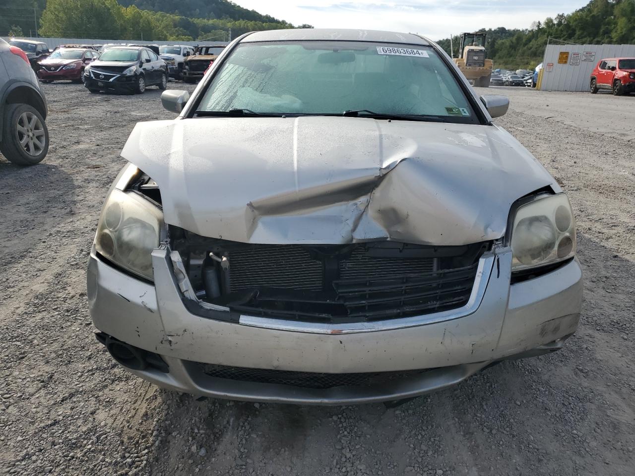 2009 Mitsubishi Galant VIN 4A3AB36F49E037139 Copart auction photo, front end damage thumbnail 5