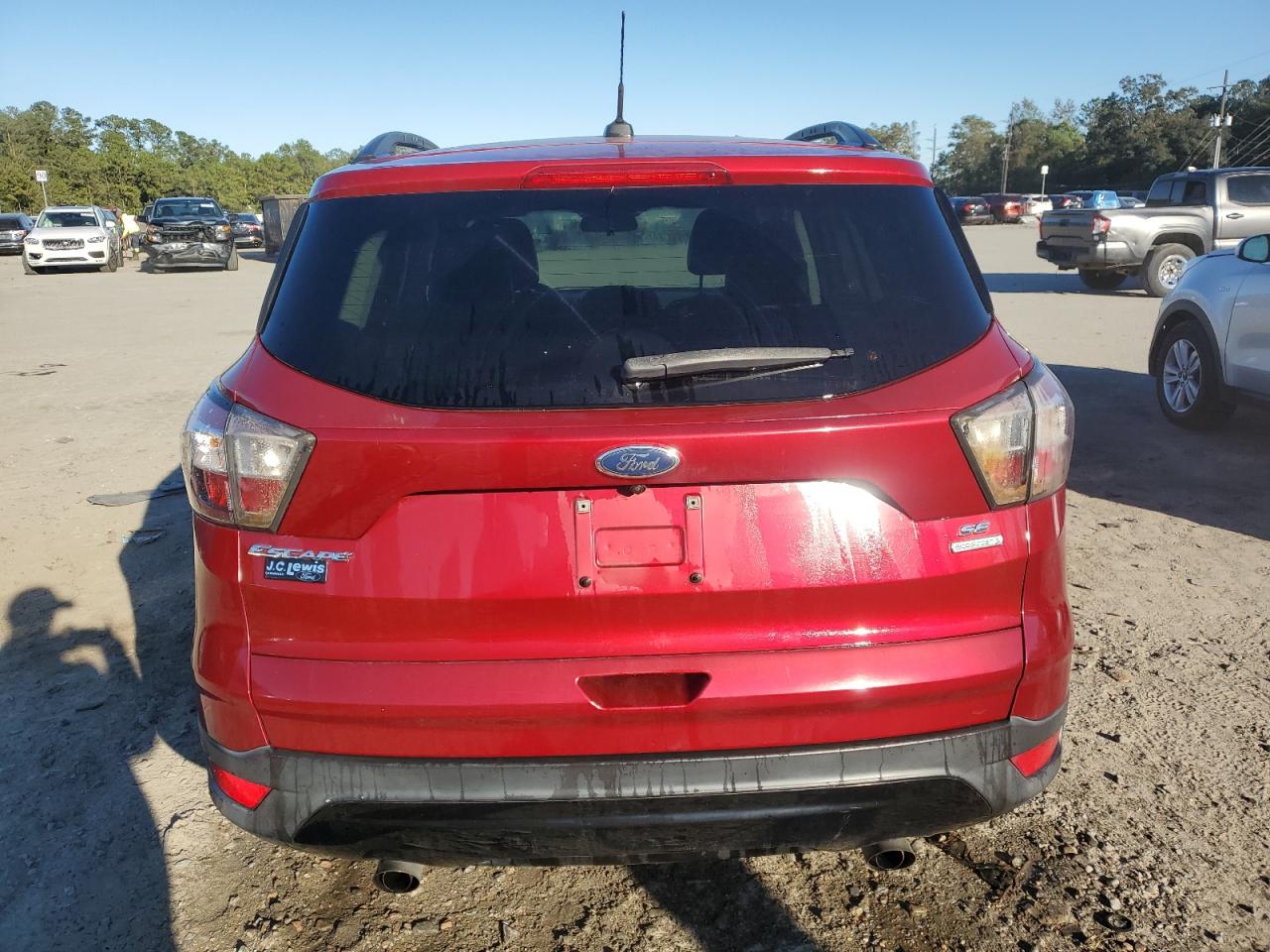 2017 Ford Escape VIN 1FMCU0GD0HUA09808 Copart auction photo, front end damage thumbnail 6