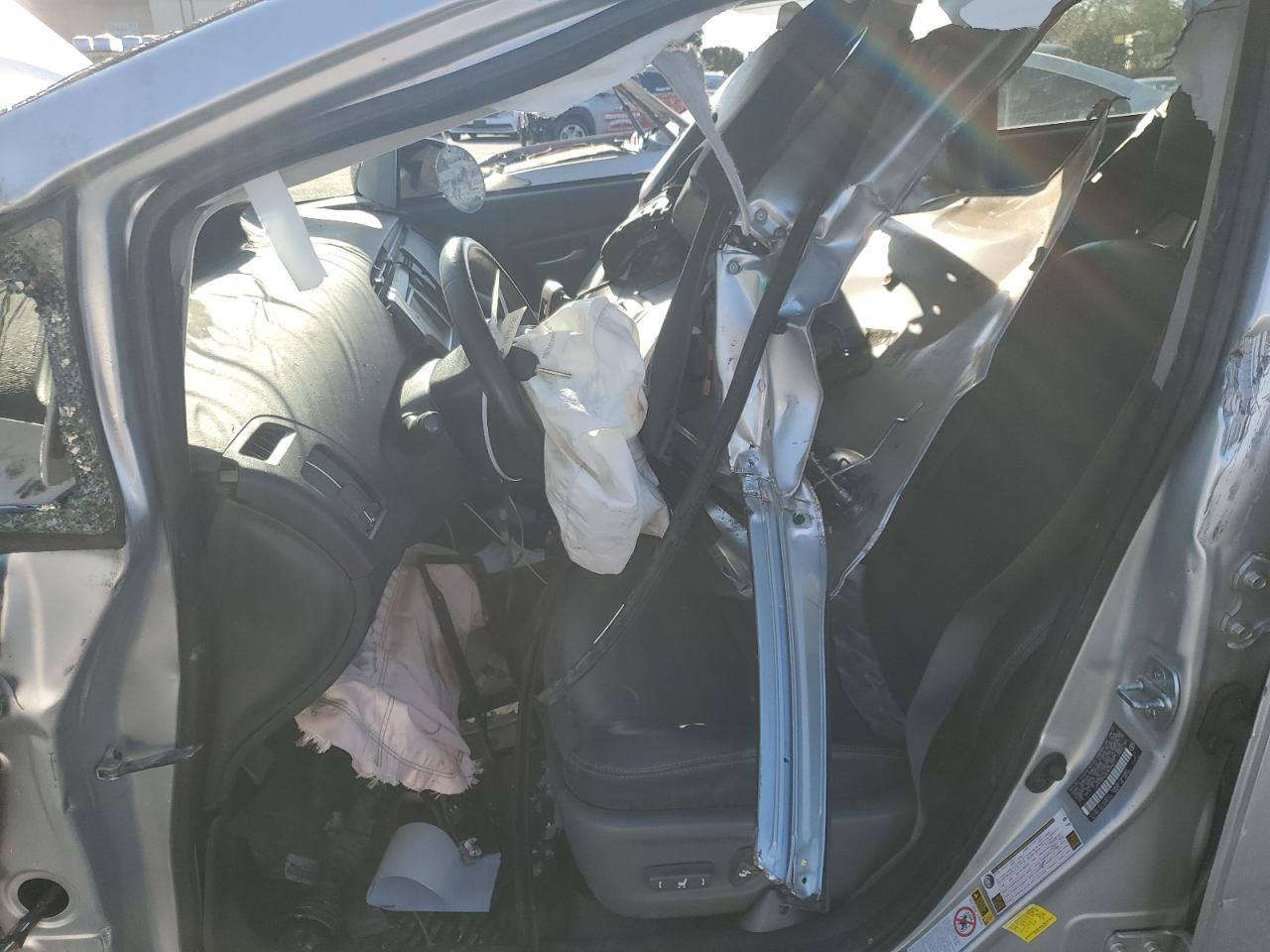 2013 Toyota Prius VIN JTDKN3DU3D5635277 Copart auction photo, all over damage thumbnail 7