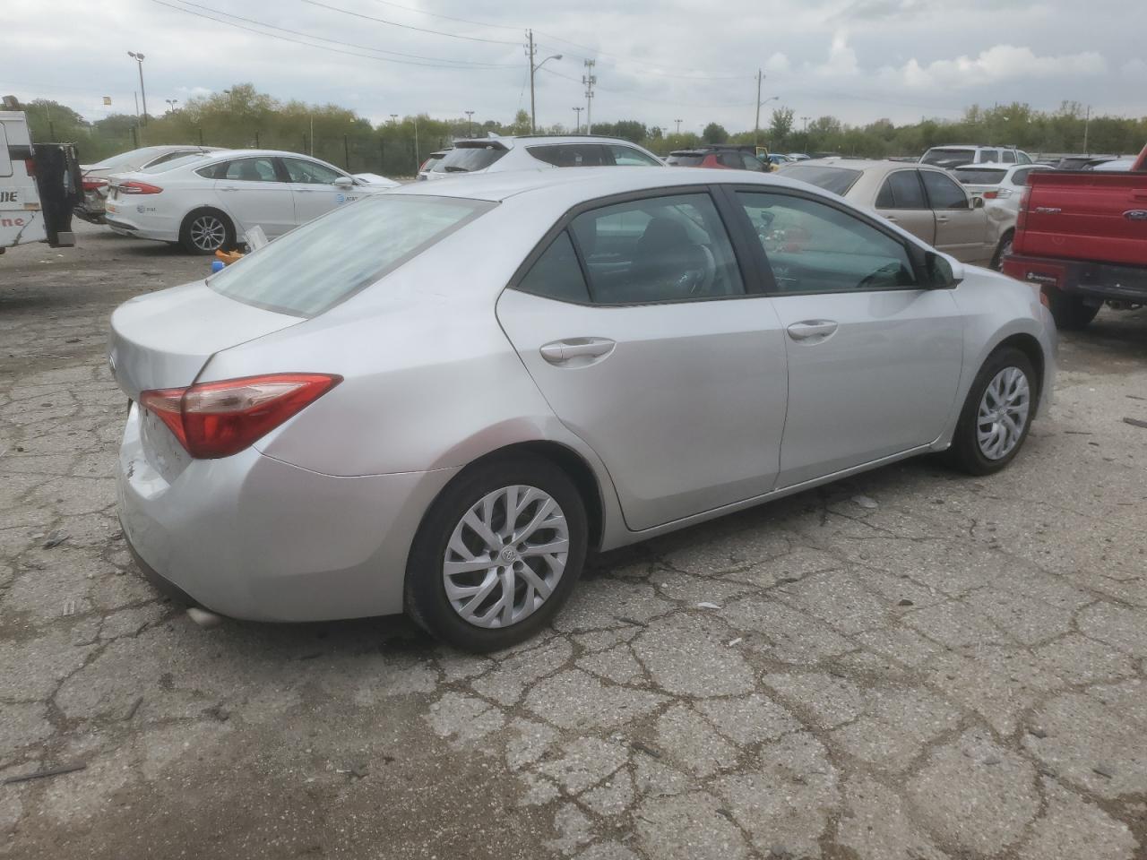 2017 Toyota Corolla VIN 5YFBURHE9HP600258 Copart auction photo, rear end / minor dent/scratches damage thumbnail 3