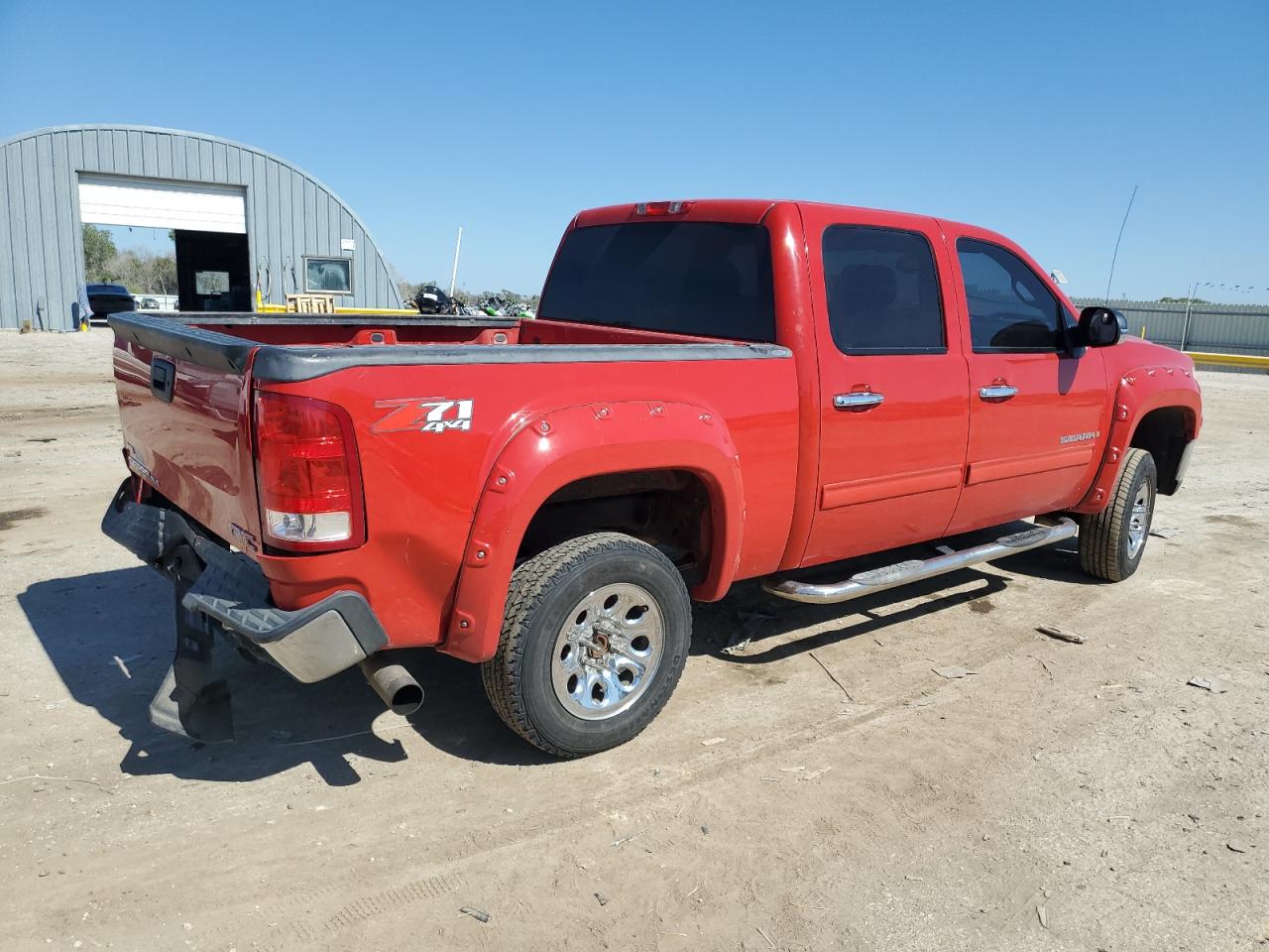 2009 GMC Sierra VIN 3GTEK23359G155394 Copart auction photo, rear end damage thumbnail 3