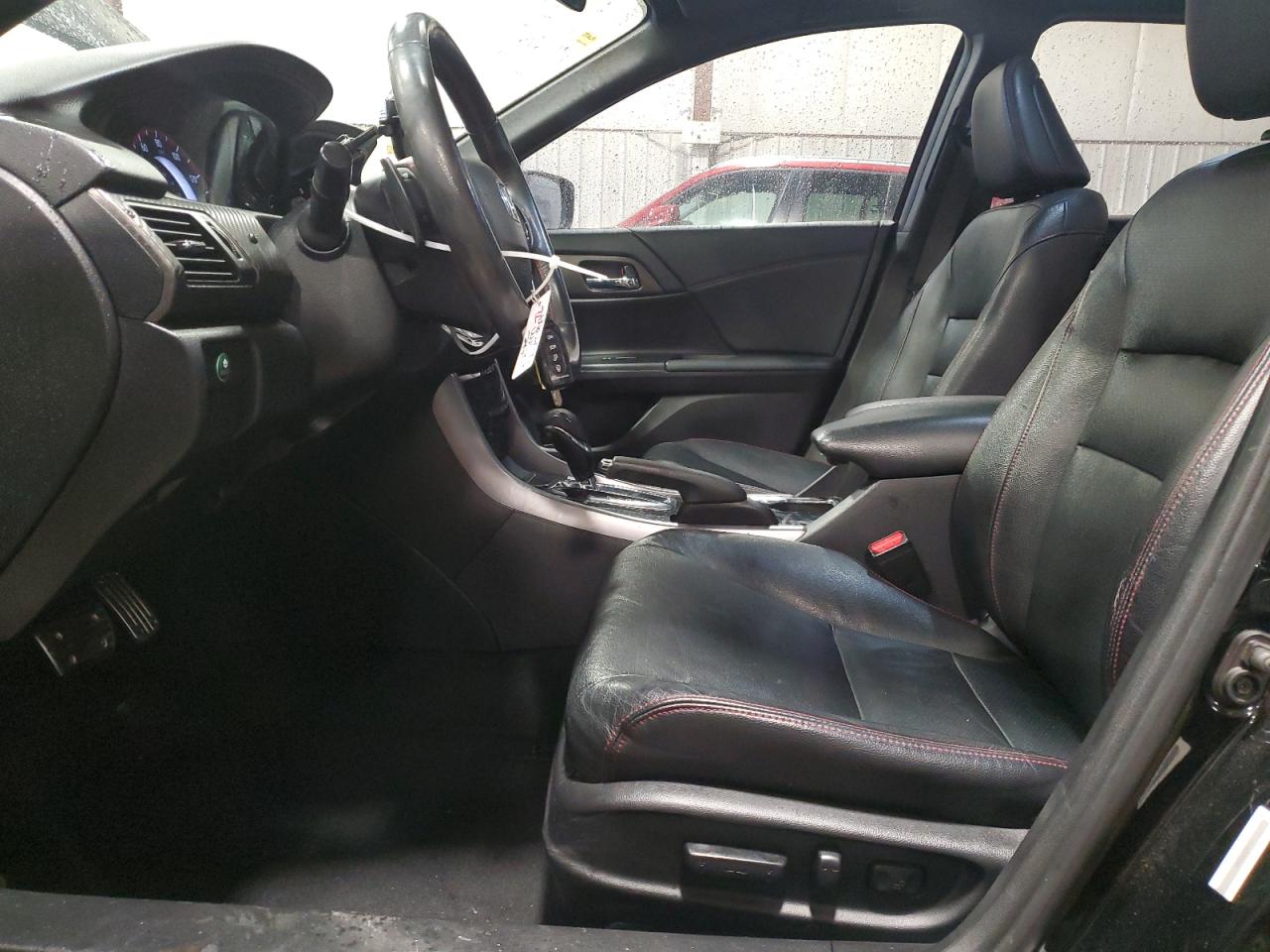 2017 Honda Accord VIN 1HGCR2F15HA296574 Copart auction photo, front end / side damage thumbnail 7