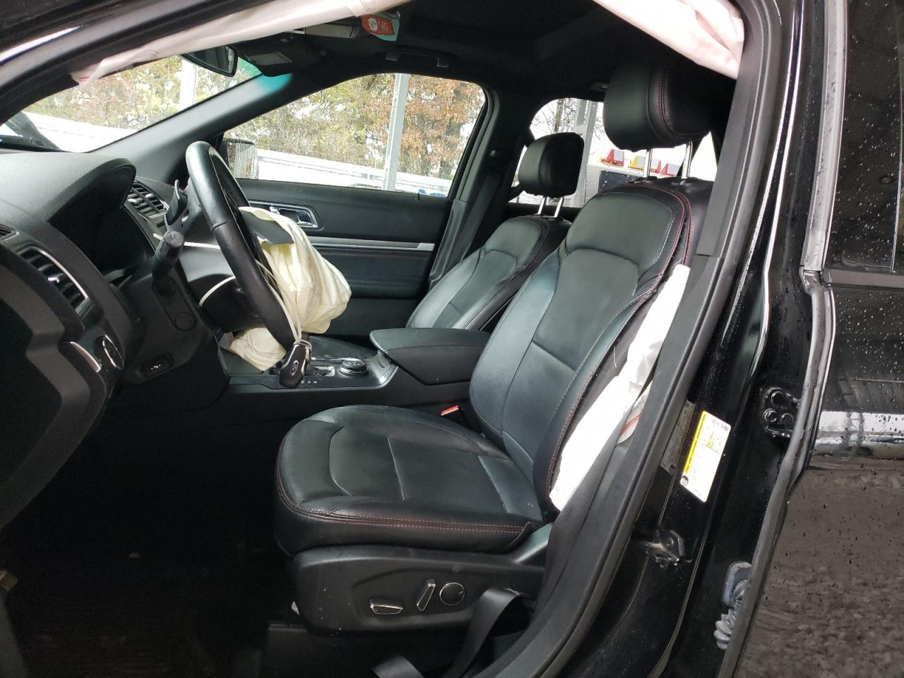 2017 Ford Explorer VIN 1FM5K8GT5HGB78967 Copart auction photo, front end / side damage thumbnail 7