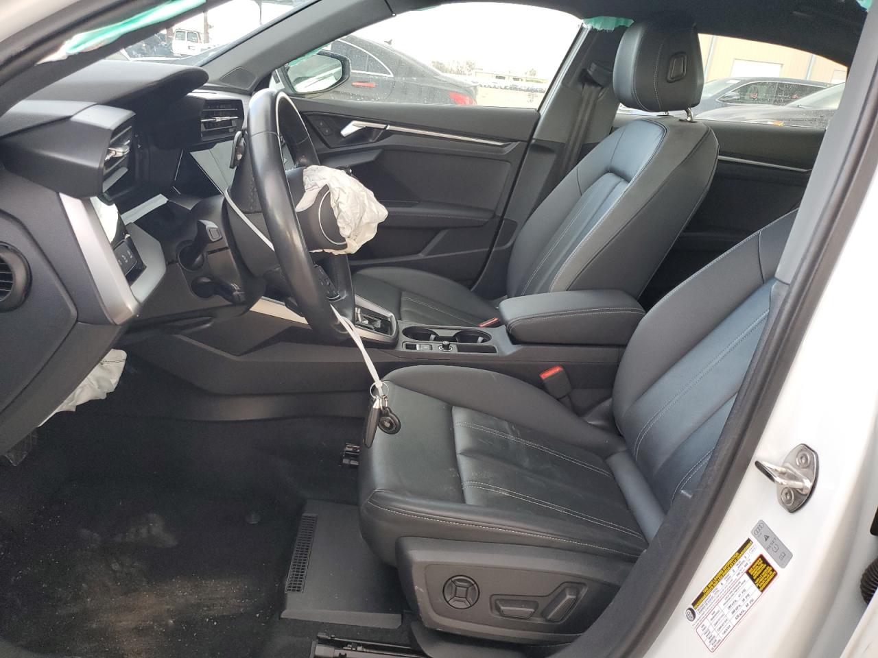 2023 Audi A3 VIN WAUAUDGYXPA071249 Copart auction photo, front end / hail damage thumbnail 7