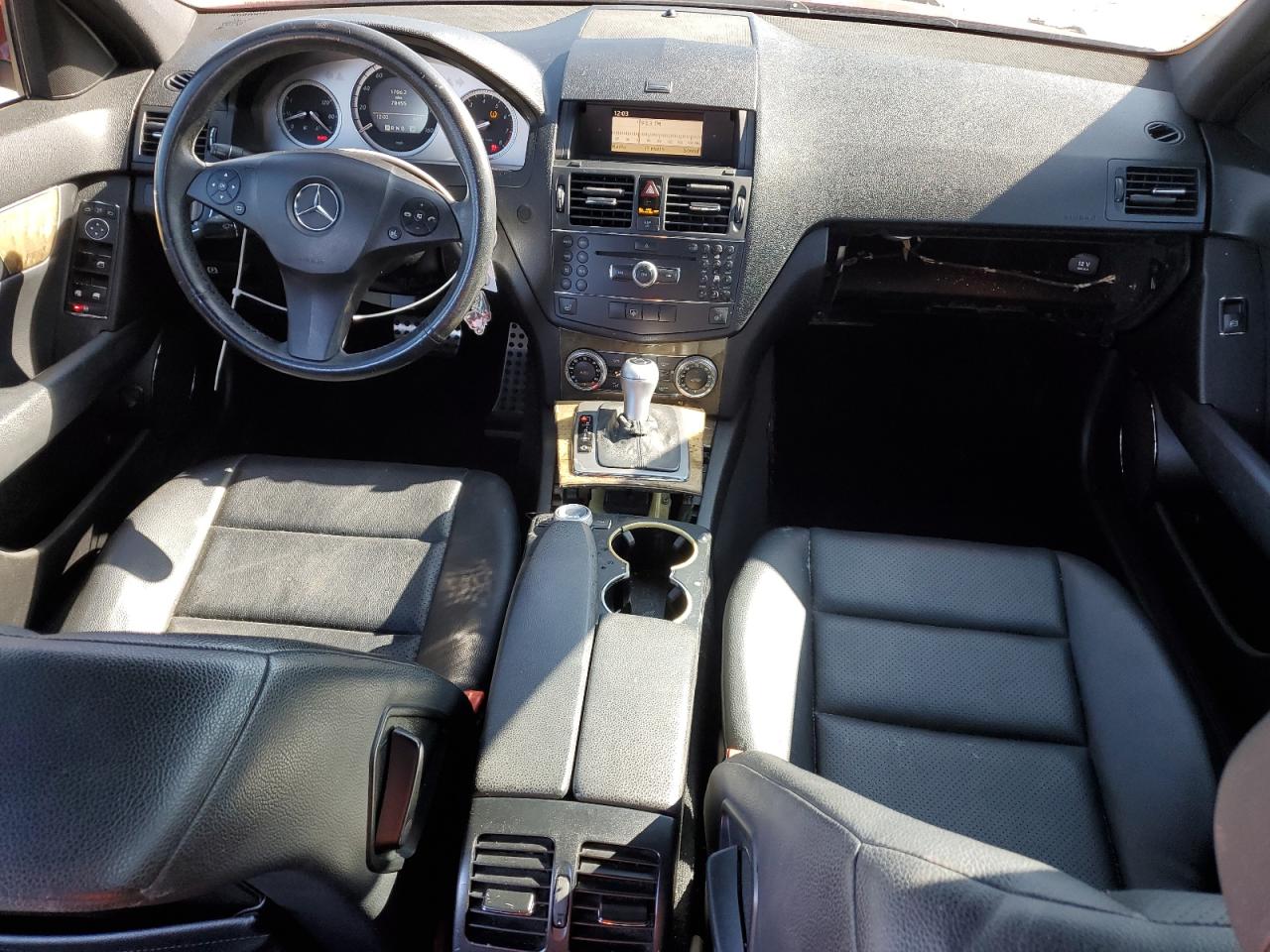 2008 Mercedes-Benz C-klasse VIN WDDGF56X58R040330 Copart auction photo, front end damage thumbnail 8
