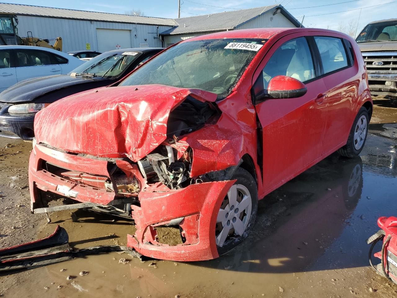 2016 Chevrolet Sonic VIN 1G1JA6SGXG4119118