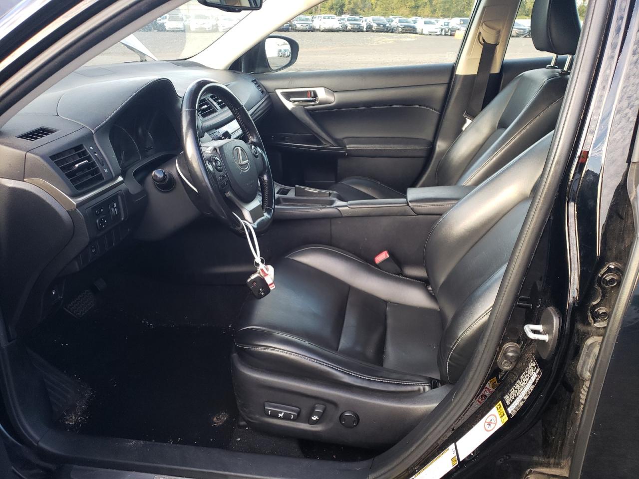 2015 Lexus CT VIN JTHKD5BH6F2229937 Copart auction photo, front end damage thumbnail 7