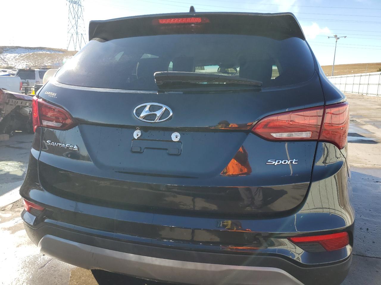 2017 Hyundai Santa Fe VIN 5NMZU3LB9HH005185 Copart auction photo, vandalism / side damage thumbnail 6