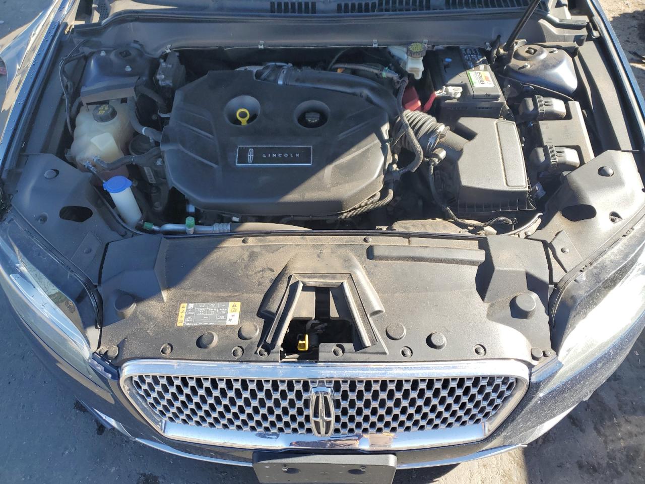 2017 Lincoln MKZ VIN 3LN6L5C97HR662576 Copart auction photo, front end / undercarriage damage thumbnail 11