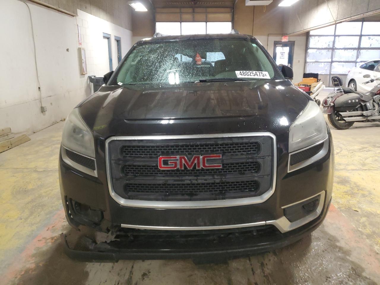 2014 GMC Acadia VIN 1GKKRNED8EJ315125 Copart auction photo, side / undercarriage damage thumbnail 5