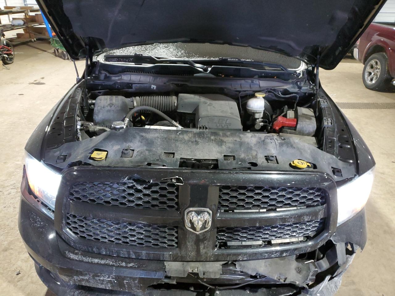 2019 RAM 1500 VIN 1C6RR7FG6KS531731 Copart auction photo, rear end / front end damage thumbnail 11