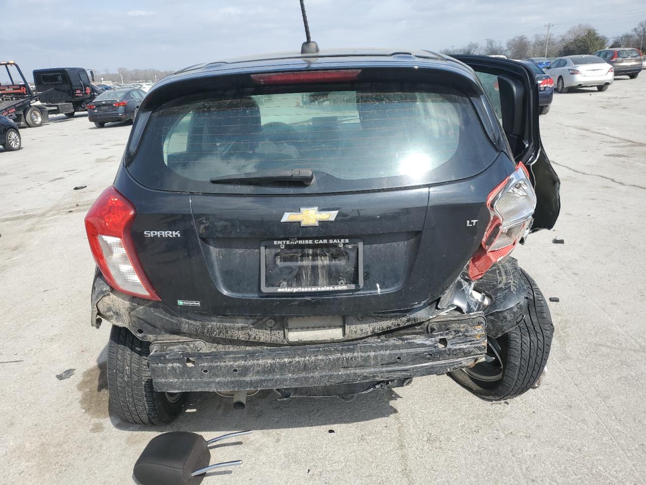 2021 Chevrolet Spark VIN KL8CD6SA6MC732947 Copart auction photo, all over damage thumbnail 6