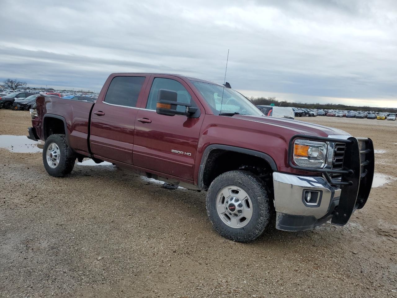 2016 GMC Sierra VIN 1GT11SEG7GF290022 Copart auction photo, side / undercarriage damage thumbnail 4