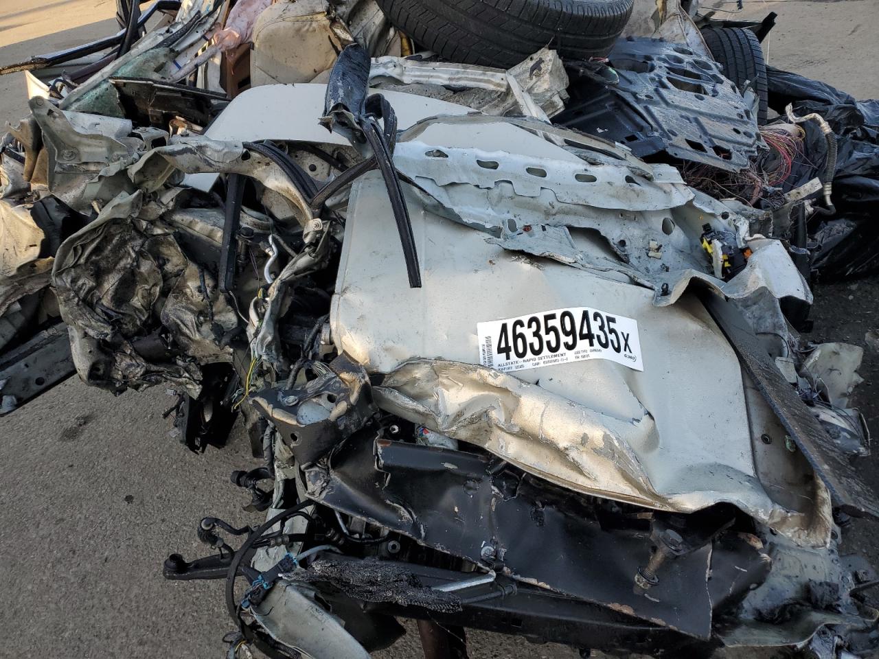 2015 Cadillac SRX VIN 3GYFNGE38FS608755 Copart auction photo, all over damage thumbnail 11
