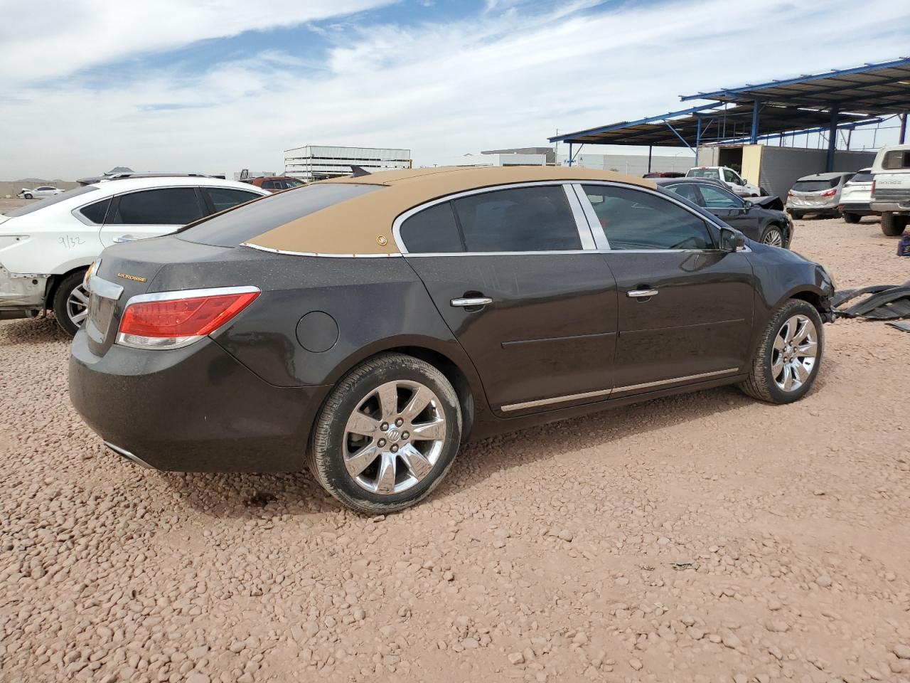 2013 Buick LaCrosse VIN 1G4GH5E30DF311238 Copart auction photo, front end damage thumbnail 3