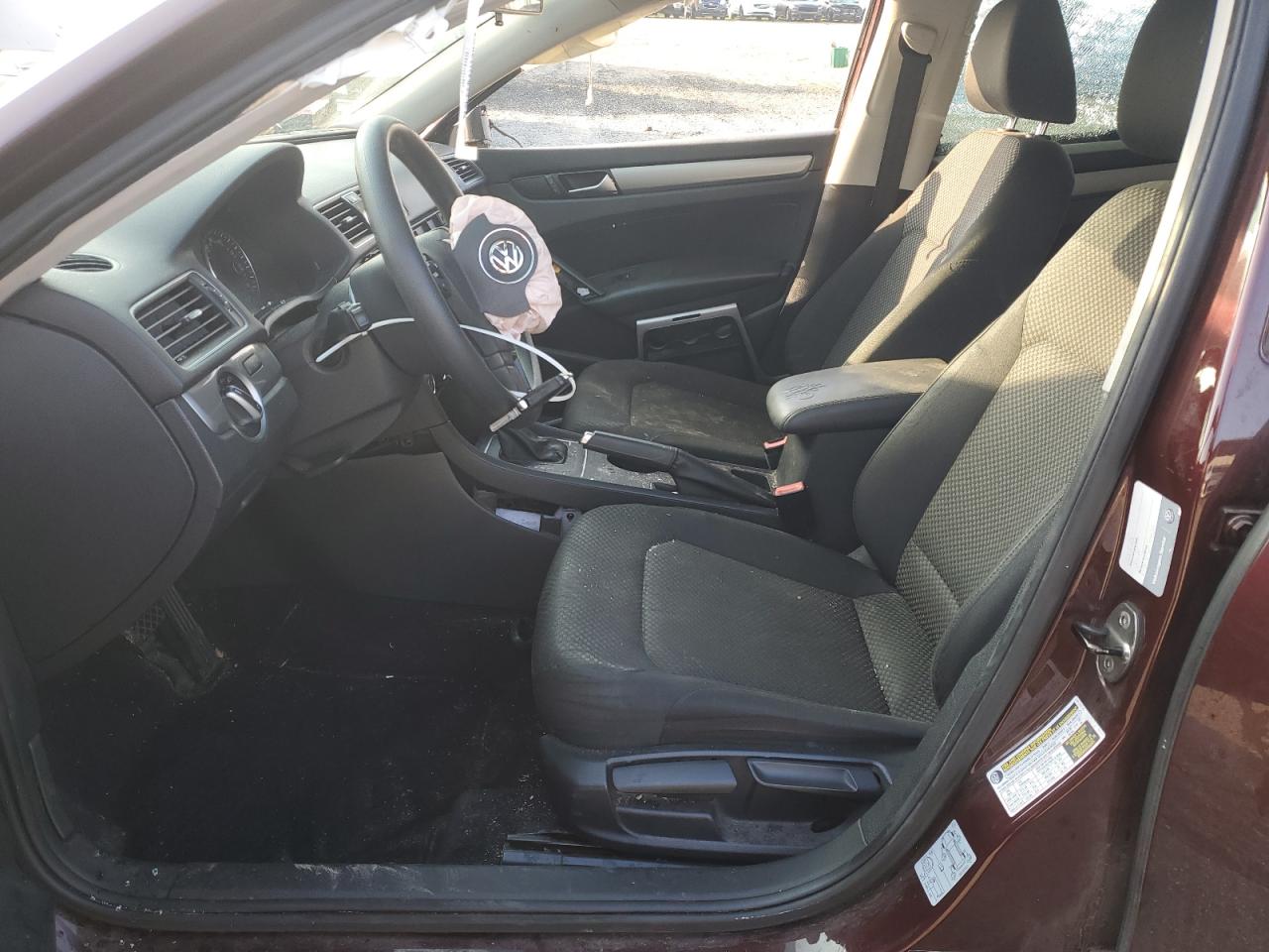 2014 Volkswagen Passat VIN 1VWAT7A36EC086320 Copart auction photo, all over damage thumbnail 7