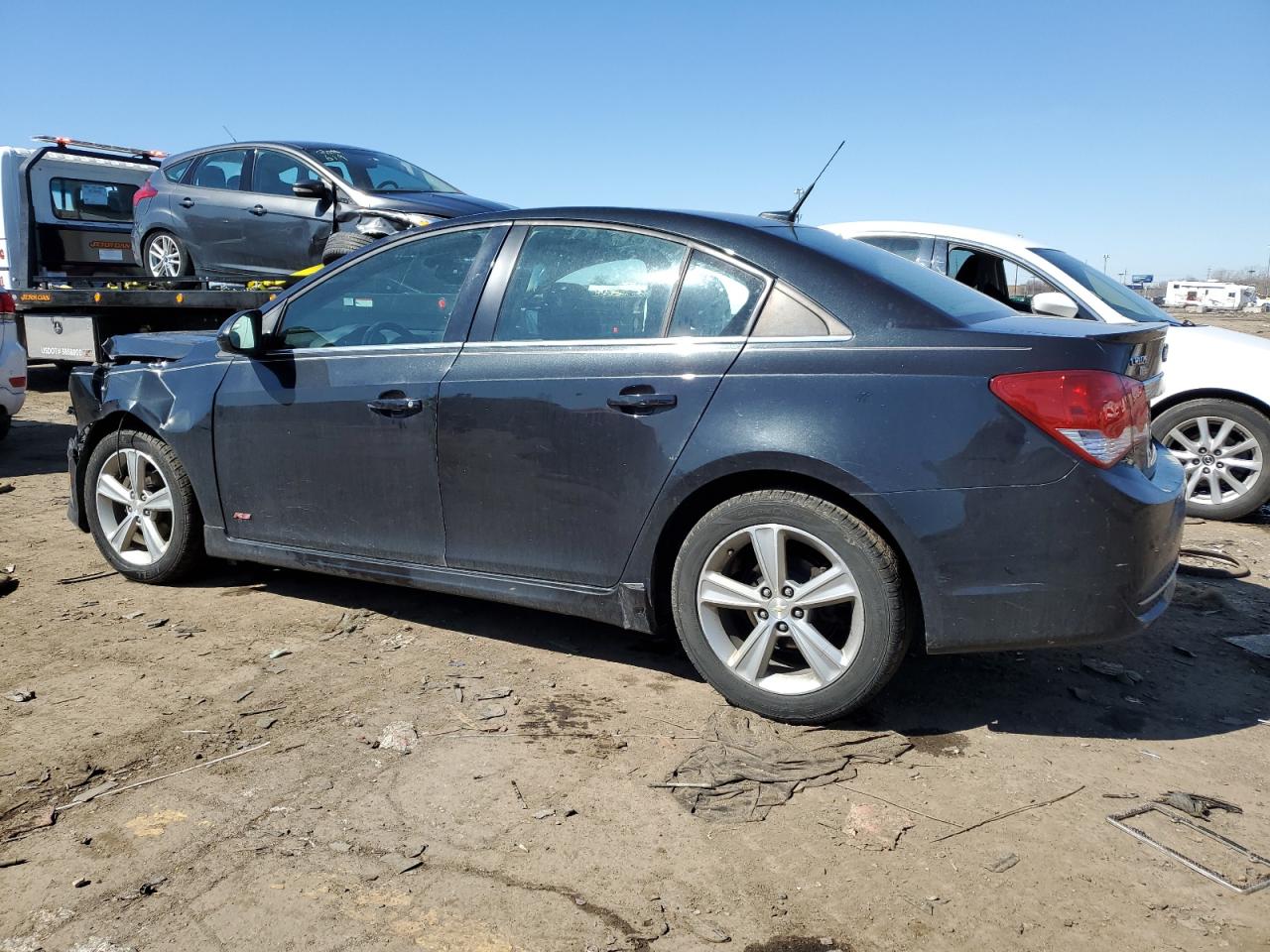 2014 Chevrolet Cruze VIN 1G1PE5SB7E7342743 Copart auction photo, front end damage thumbnail 2