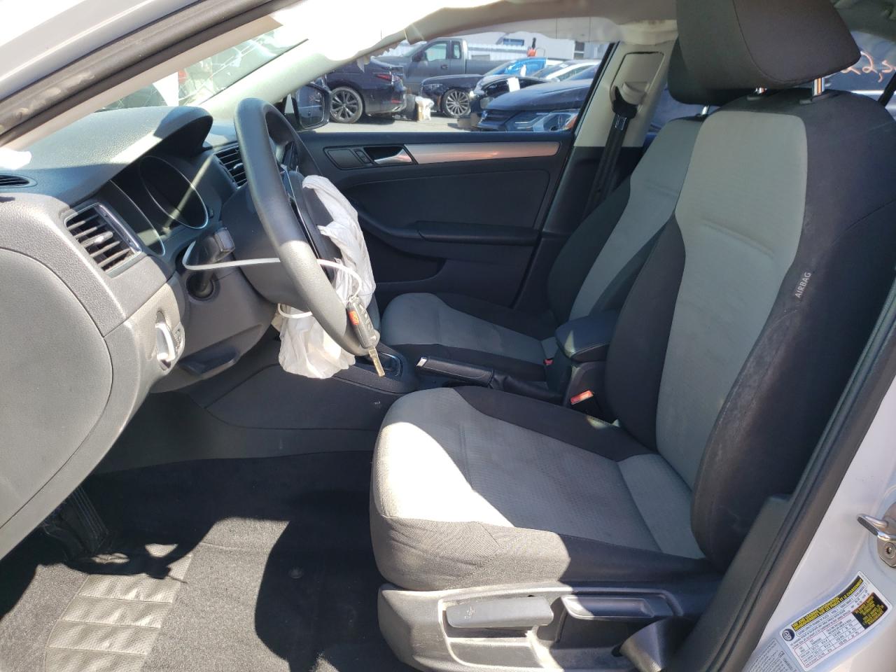 2017 Volkswagen Jetta VIN 3VW2B7AJ9HM407291 Copart auction photo, front end / rear end damage thumbnail 7