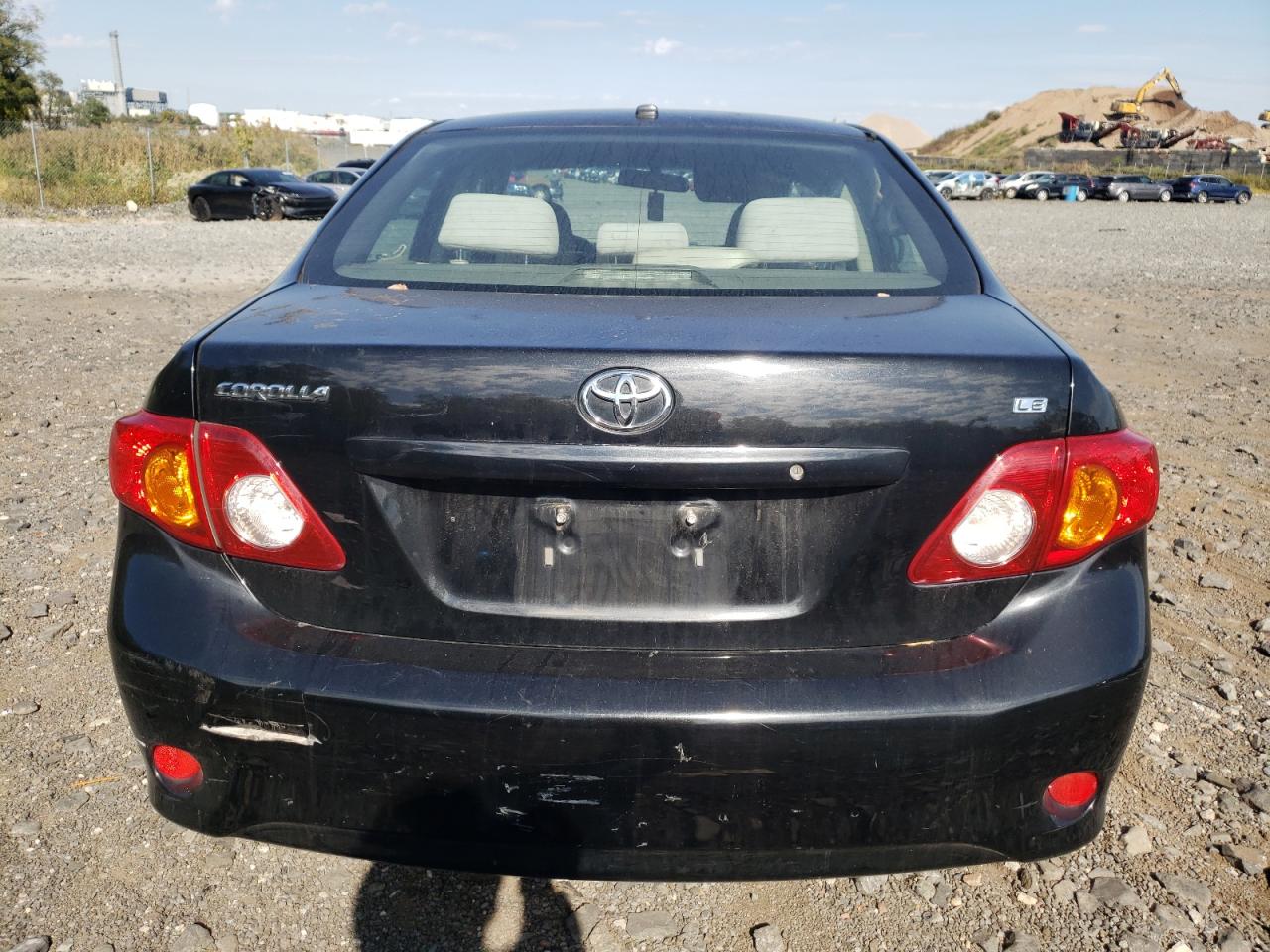 2010 Toyota Corolla VIN JTDBU4EE5A9107745 Copart auction photo, side / front end damage thumbnail 6