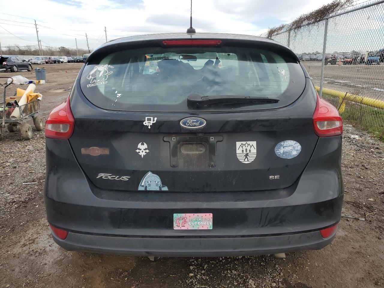 2017 Ford Focus VIN 1FADP3K22HL223864 Copart auction photo, all over damage thumbnail 6