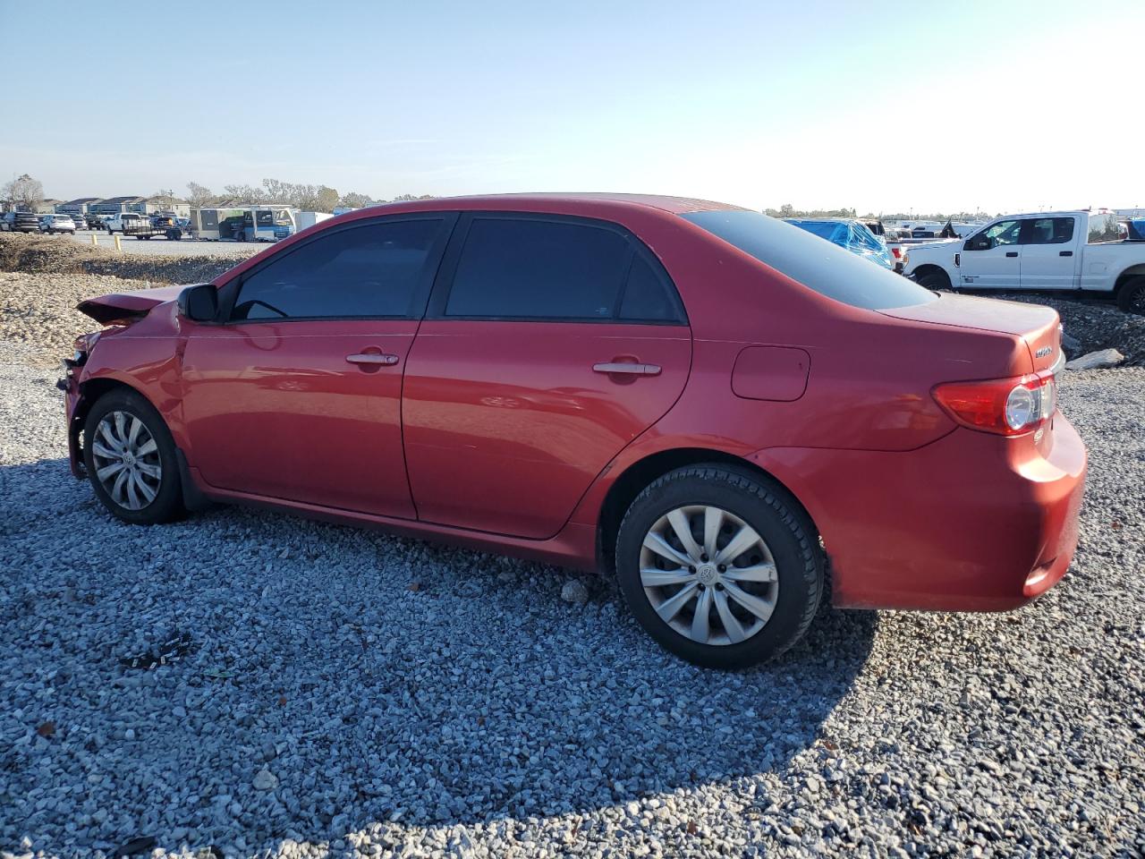 2012 Toyota Corolla VIN 2T1BU4EE5CC898808 Copart auction photo, front end / side damage thumbnail 2