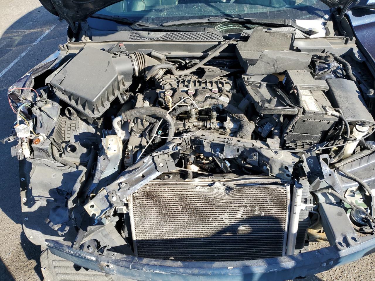 2018 Chevrolet Impala VIN 2G1125S32J9160691 Copart auction photo, front end damage thumbnail 11