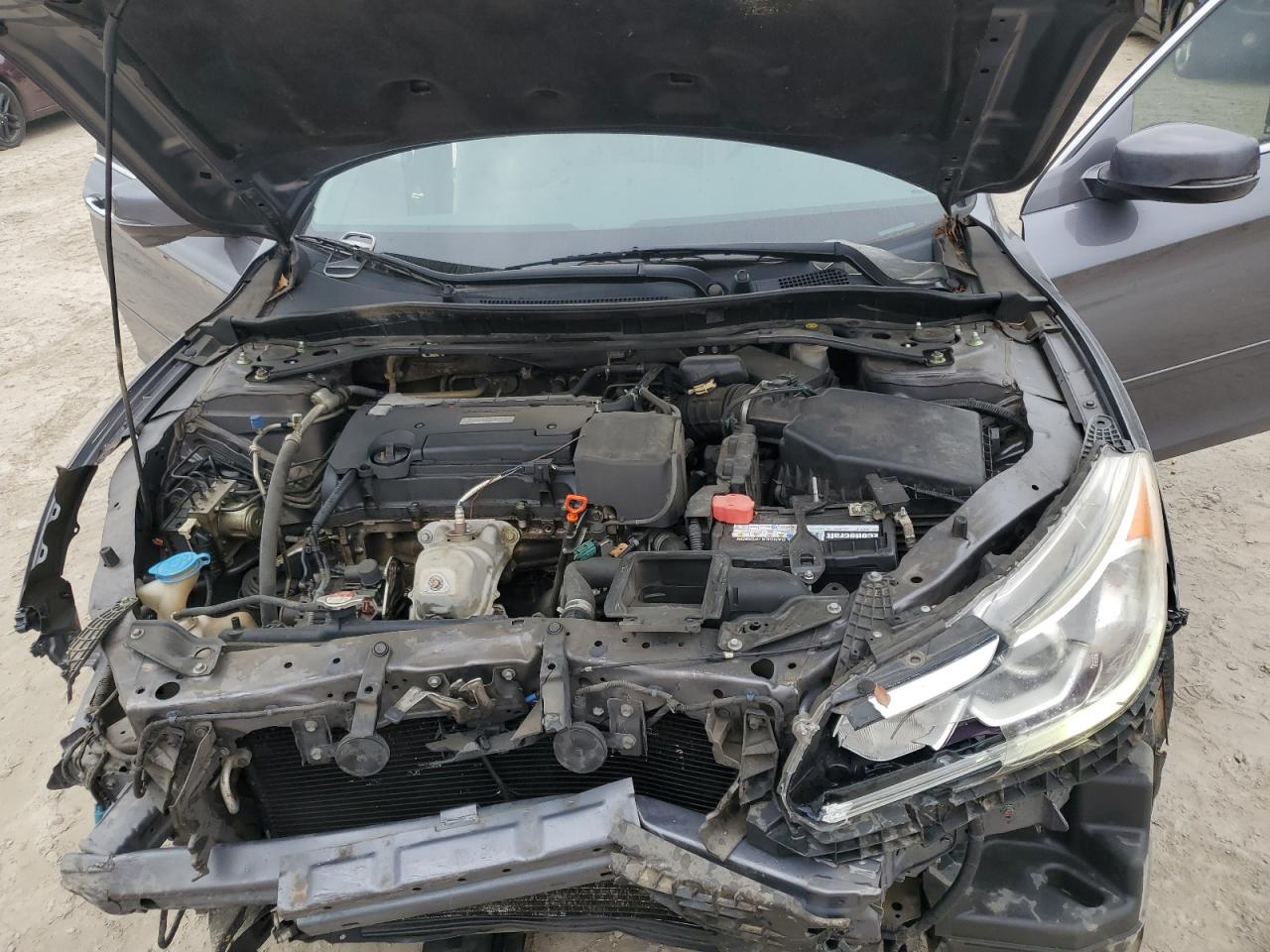 2016 Honda Accord VIN 1HGCR2F86GA219093 Copart auction photo, front end damage thumbnail 13