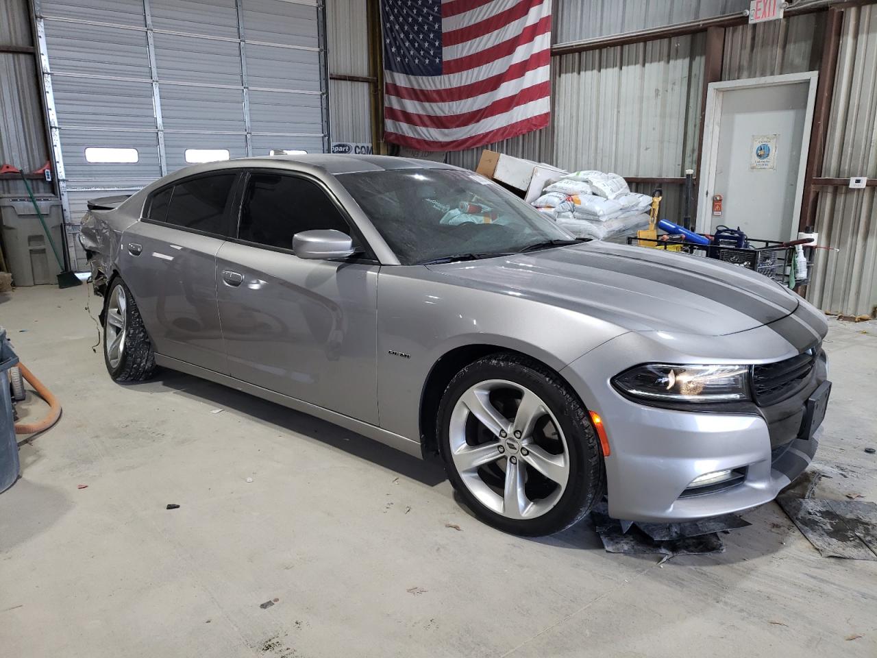 2017 Dodge Charger VIN 2C3CDXCT4HH563175 Copart auction photo, rear end / side damage thumbnail 4