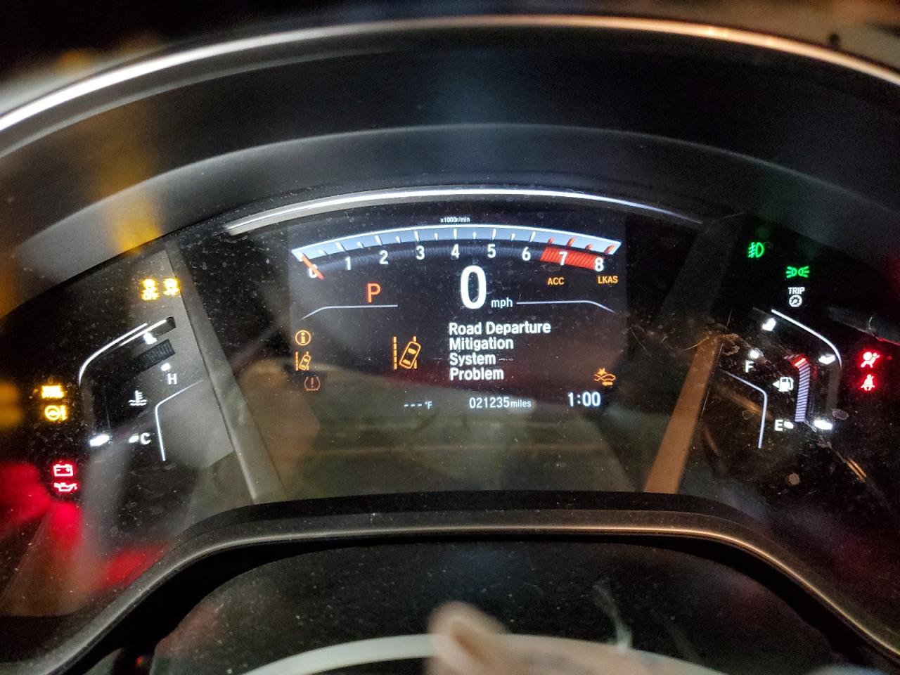 2018 Honda CR-V VIN 2HKRW2H80JH683866 Copart auction photo, front end damage thumbnail 9