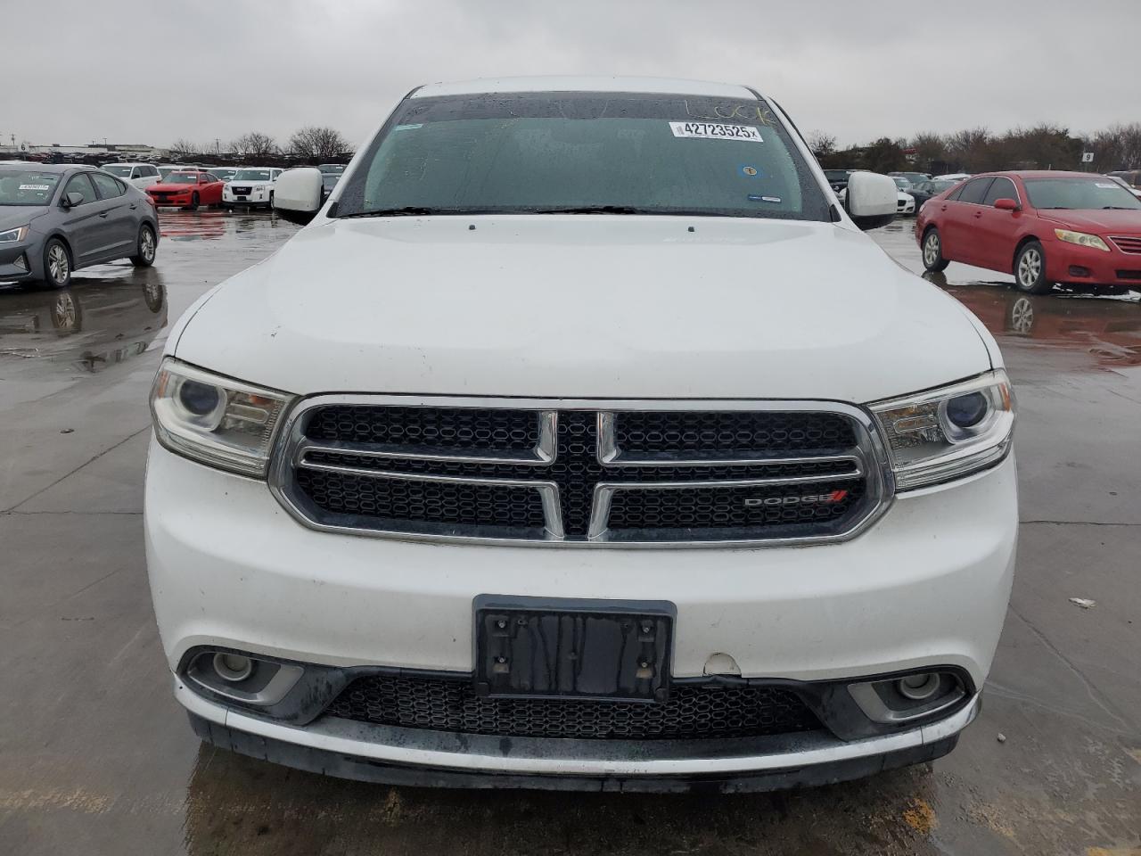 2017 Dodge Durango VIN 1C4RDHAG6HC643467 Copart auction photo, side / front end damage thumbnail 5