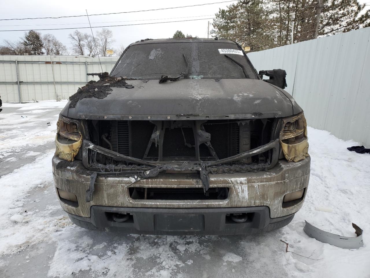2011 Chevrolet Silverado VIN 1GC1KYC8XBF118152 Copart auction photo, burn - engine / burn - interior damage thumbnail 5