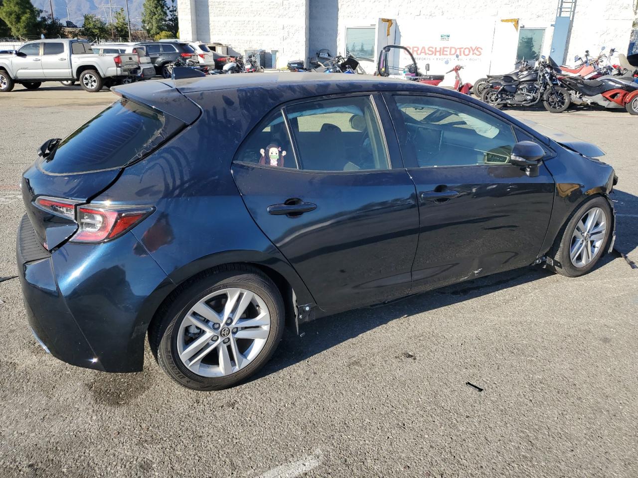 2019 Toyota Corolla VIN JTNK4RBE2K3061860 Copart auction photo, front end damage thumbnail 3