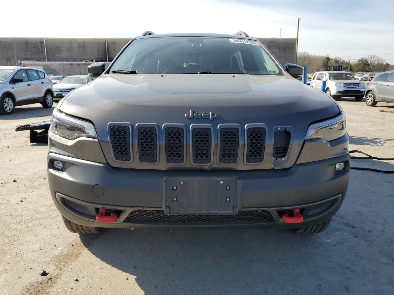 2019 Jeep Cherokee VIN 1C4PJMBX9KD107539 Copart auction photo, side damage thumbnail 5