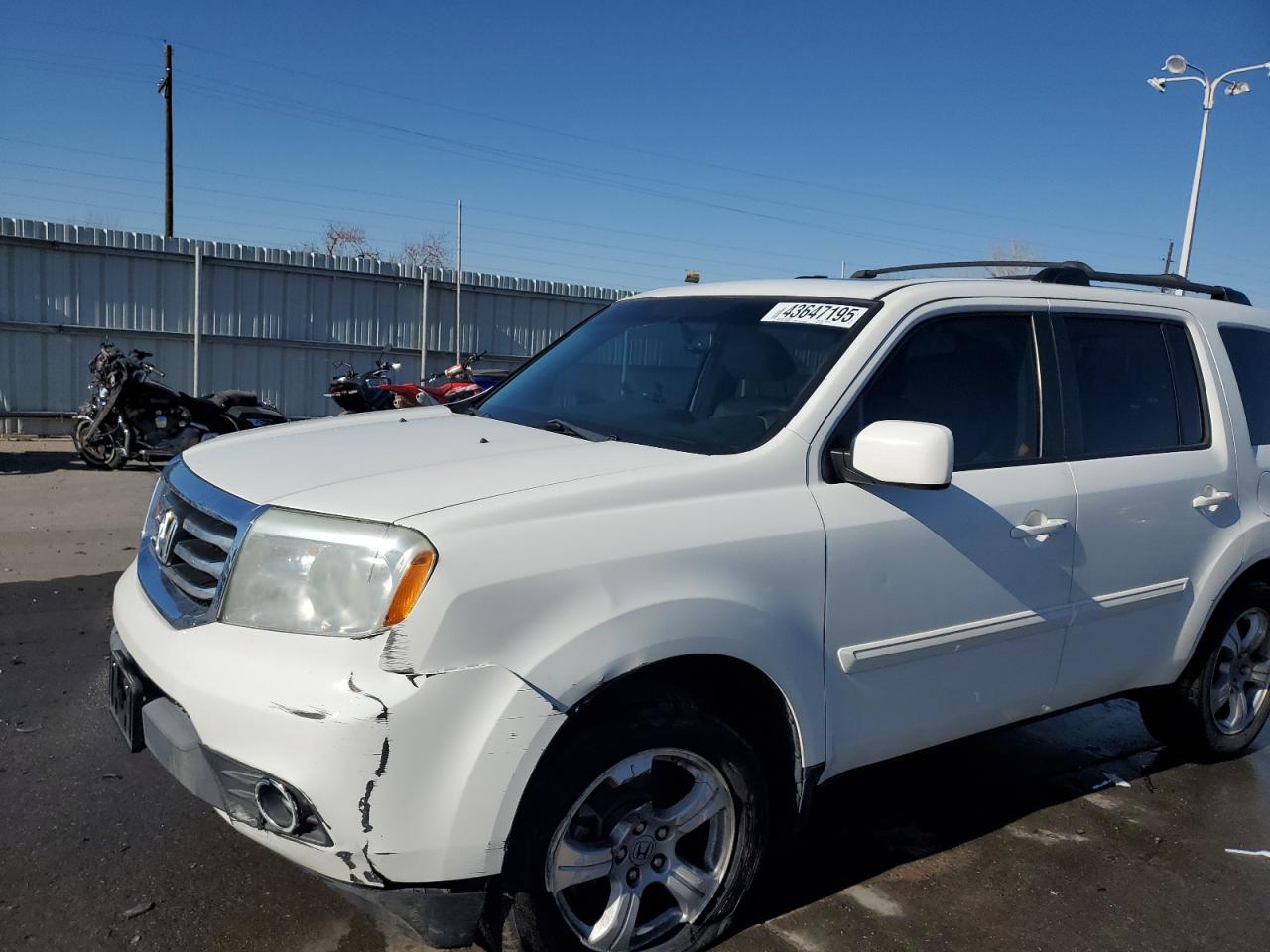 2014 Honda Pilot VIN 5FNYF3H77EB015608