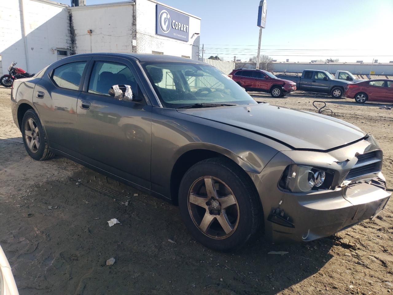 2009 Dodge Charger VIN 2B3KA33V69H556757 Copart auction photo, front end damage thumbnail 4