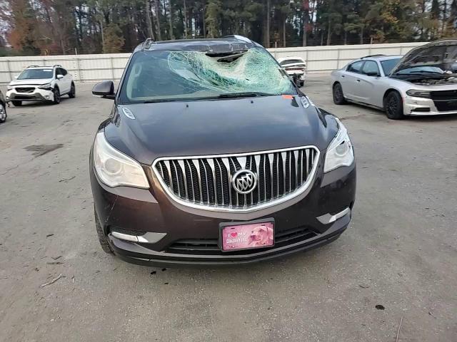 2015 Buick Enclave VIN 5GAKRCKD6FJ148058 Copart auction photo, front end / top/roof damage thumbnail 12