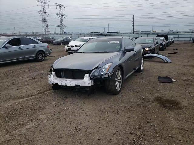2011 Infiniti G VIN JN1CV6EL8BM260827 Copart auction photo, front end / side damage thumbnail 10