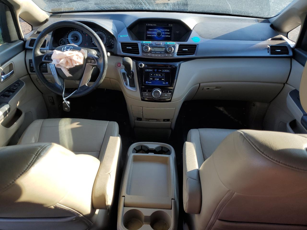 2014 Honda Odyssey VIN 5FNRL5H64EB049957 Copart auction photo, front end / rear end damage thumbnail 8
