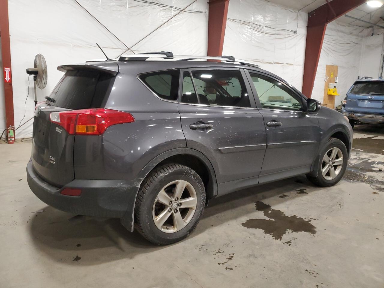 2014 Toyota RAV 4 VIN JTMRFREV9EJ012812 Copart auction photo, biohazard/chemical / stripped damage thumbnail 3