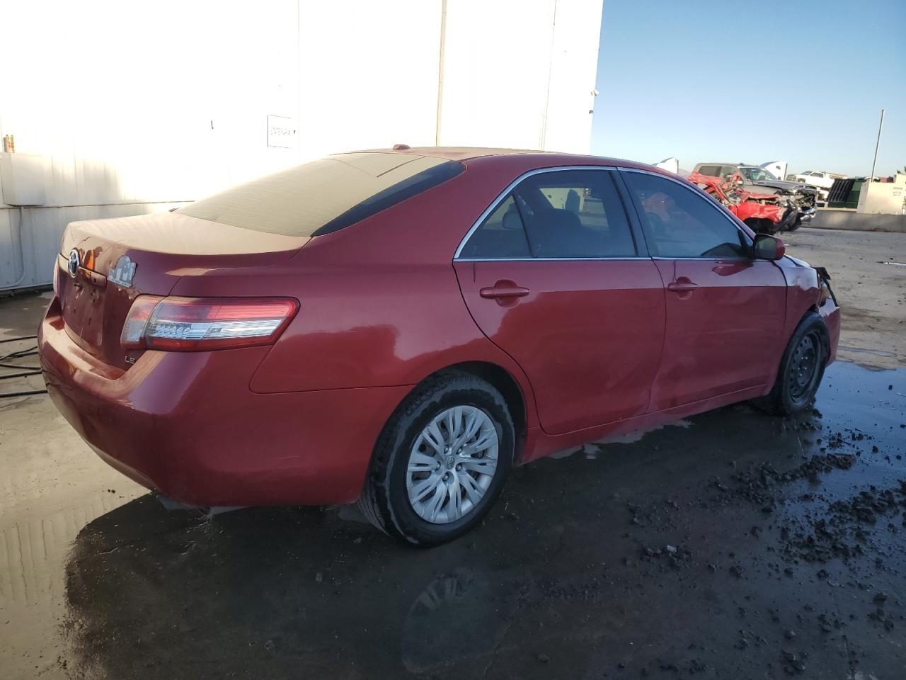 2011 Toyota Camry VIN 4T1BF3EK7BU741076 Copart auction photo, front end damage thumbnail 3